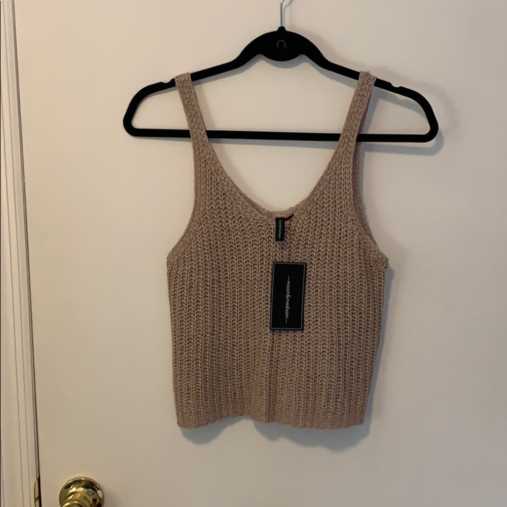 NWT Crochet tank top